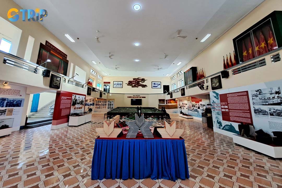 The Ho Chi Minh Campaign Museum preserves artifacts, documents, and stories that celebrate the strategic brilliance, sacrifices, and ultimate victory