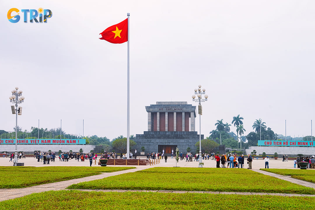 The Ho Chi Minh Presidential Complex serves as Vietnam's most significant historical monument