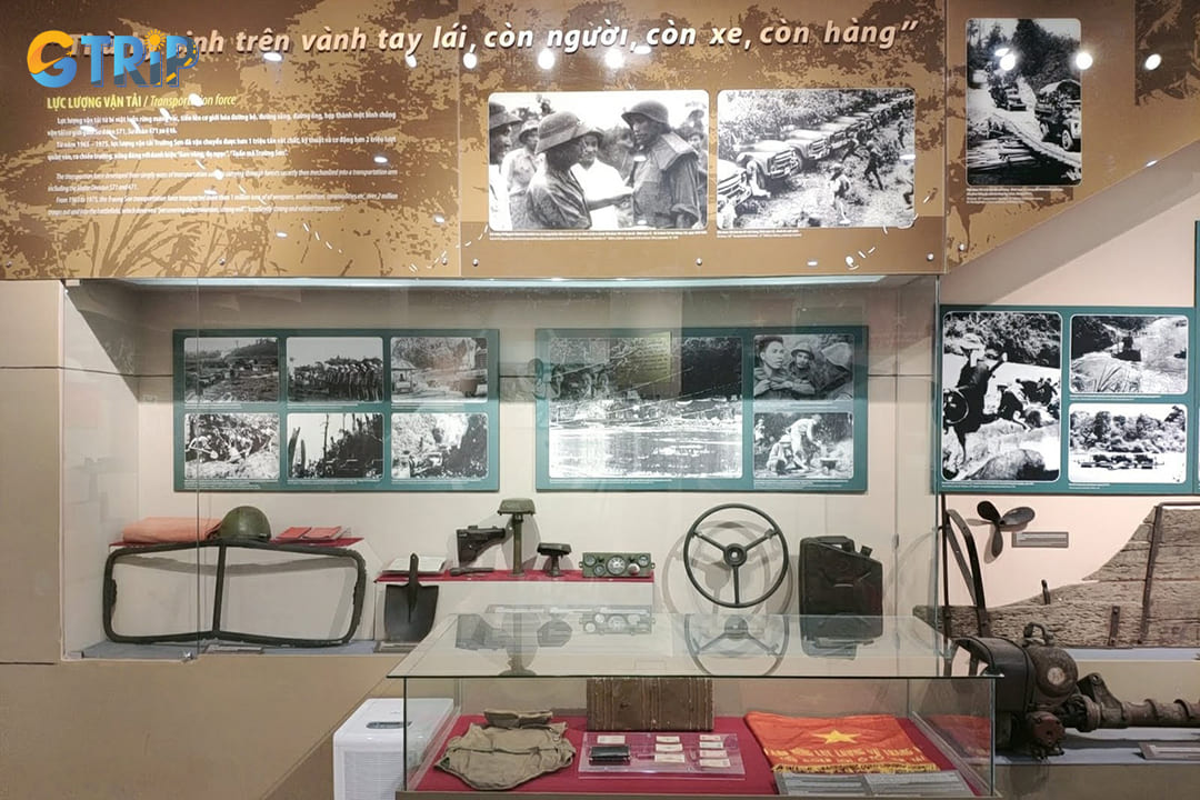 The Ho Chi Minh Trail Museum houses a remarkable collection of exhibitions that bring to life the strategic importance and human stories of this legendary supply route