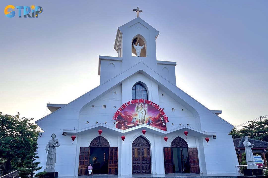 The Hoi An Catholic Church stands out for its long history and cultural significance