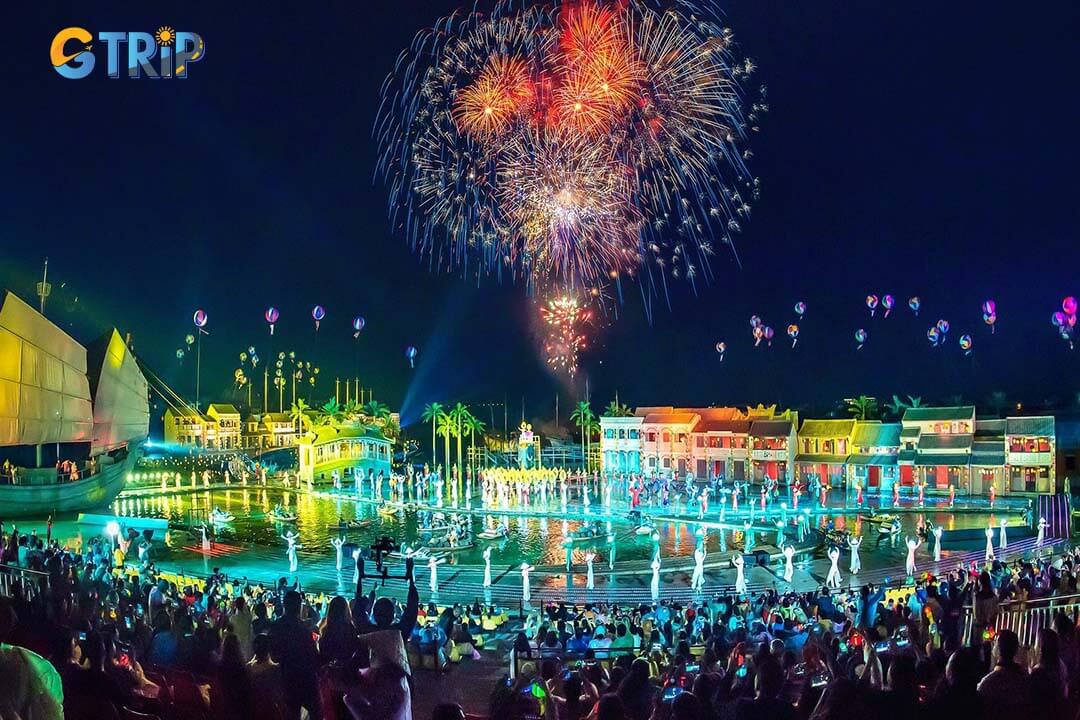 The Hoi An Memories Show is a stunning outdoor performance with 500+ actors, vivid effects, and grand costumes that bring 400 years of Hoi An’s history to life