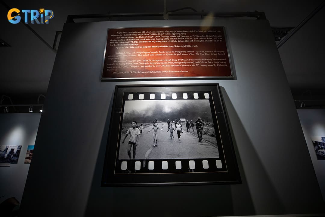 The iconic image from the Vietnam War known as “The Napalm Girl”