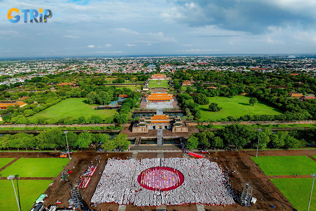 The Imperial Citadel of Hue was recognized as a UNESCO World Heritage Site in 1993