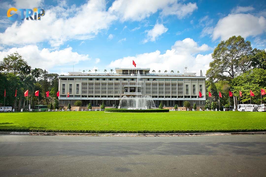The Independence Palace is the perfect place to visit when it’s rainy
