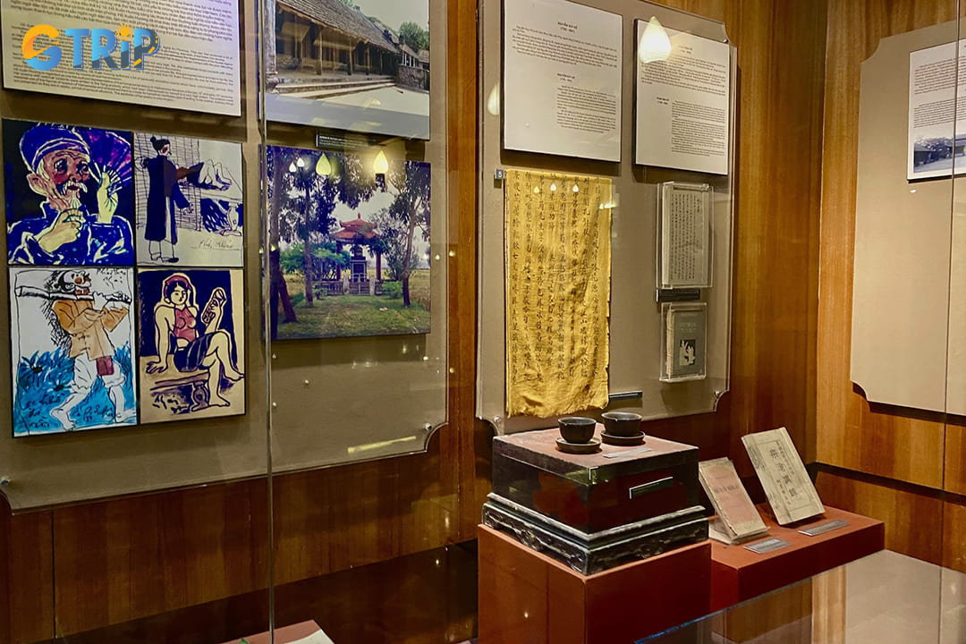The museum houses an impressive collection of valuable literary artifacts that spans centuries of Vietnamese intellectual history