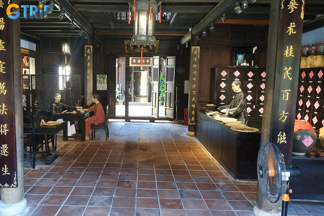 The museum uniquely blends historic architecture with exhibits on traditional Vietnamese medicine, tools, and healing philosophies