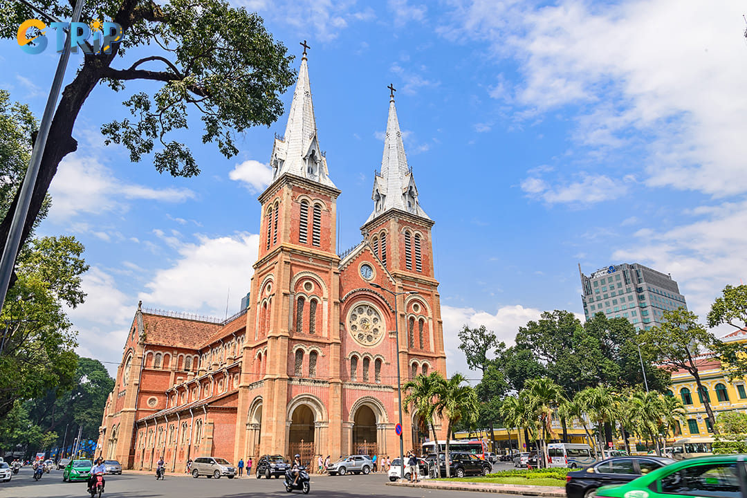The Notre Dame Cathedral Basilica of Saigon, a building that resonates with the whispers of history