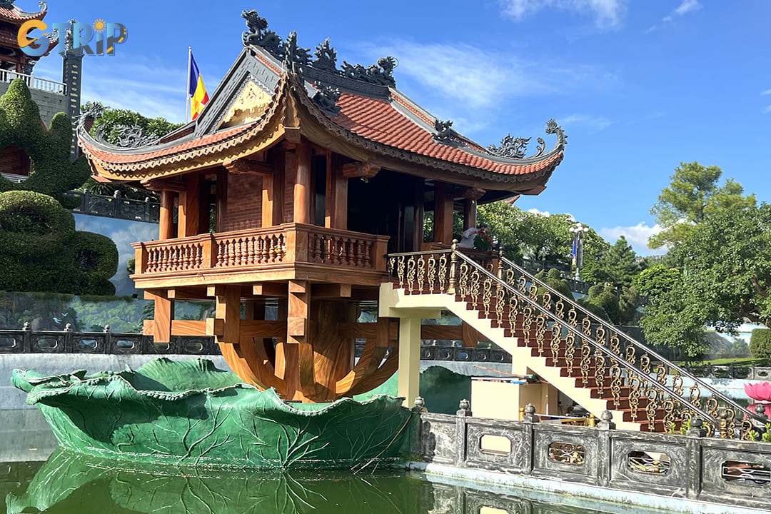 The One Pillar Pagoda holds distinct significance within the context of Ba Vang