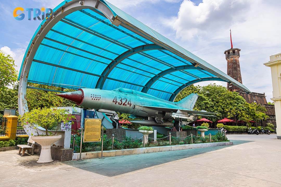 The outdoor area showcases iconic relics like the MiG-21 and T54B tank, along with rare declassified artifacts and well-preserved pieces