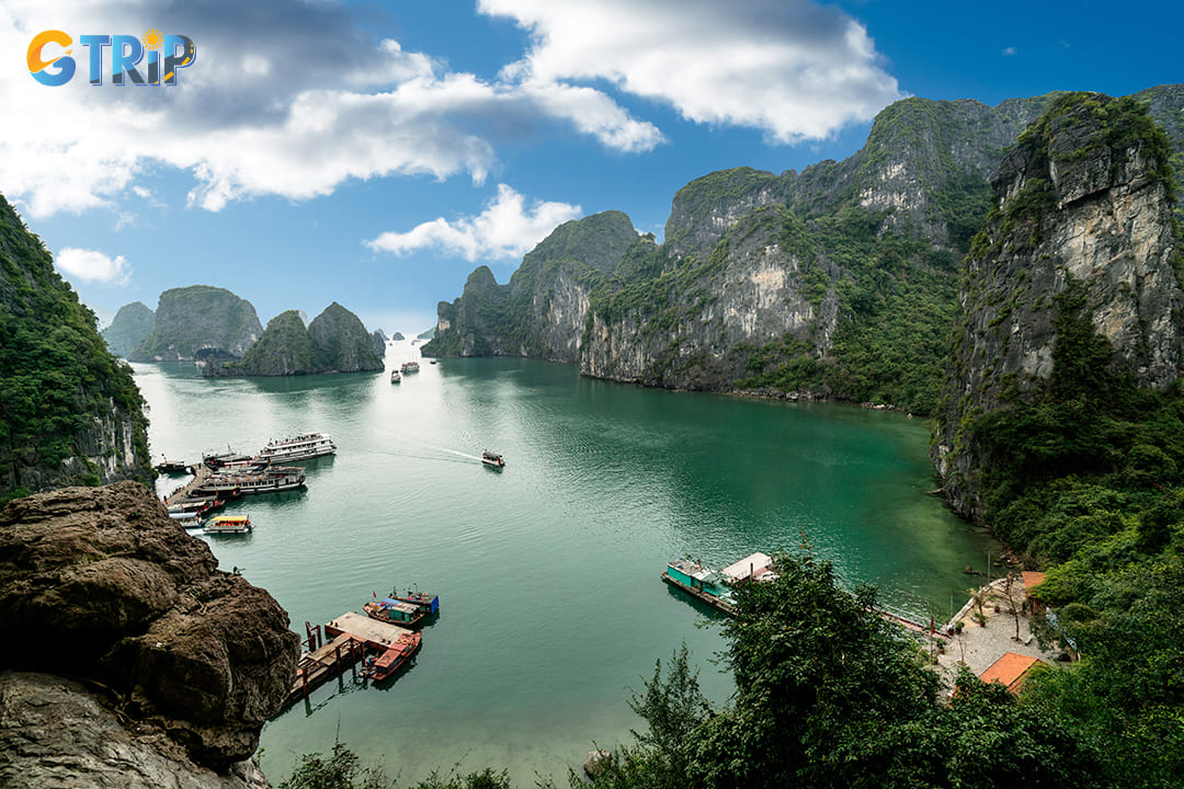 The panoramic views of Ha Long Bay are a treasure for landscape photographers