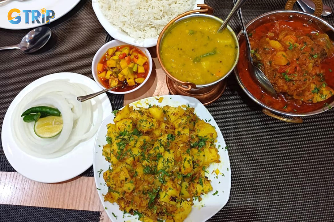 The restaurant imports many of its spices directly from India, ensuring authentic taste profiles that transport diners to the streets of Delhi or Mumbai