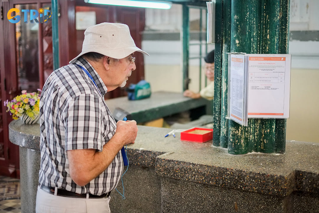 The Saigon Central Post Office continues to operate as an active post office