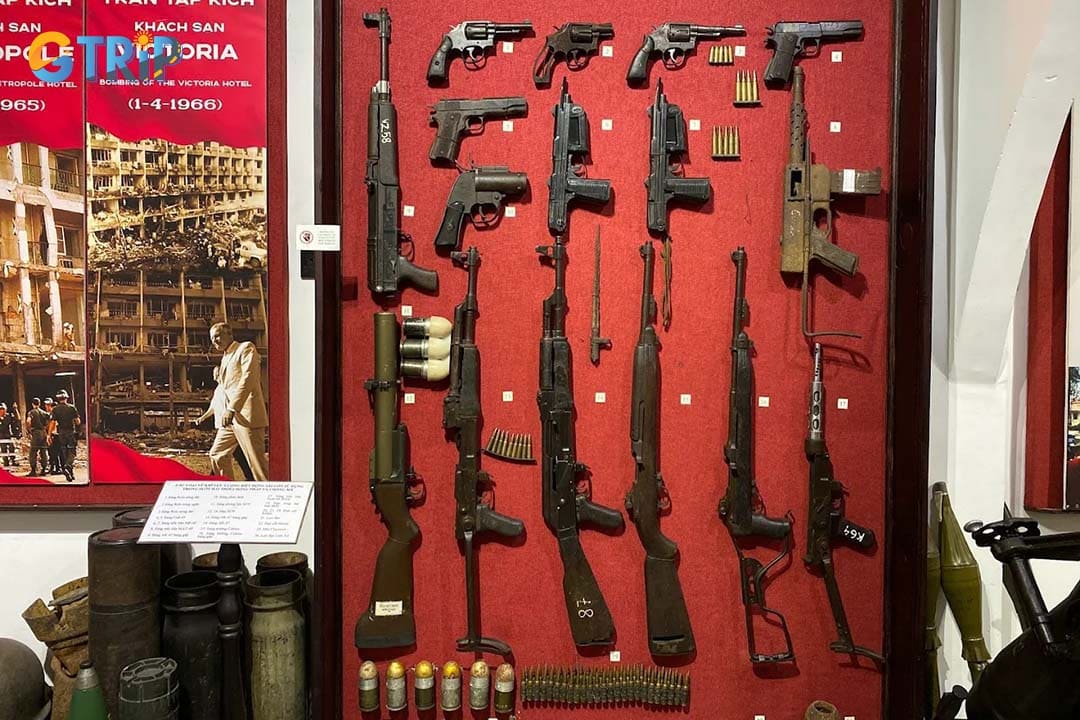 The Saigon Special Forces Museum, a former secret base of commando Tran Van Lai that hid weapons and underground tunnels used in the 1968 Tet Offensive
