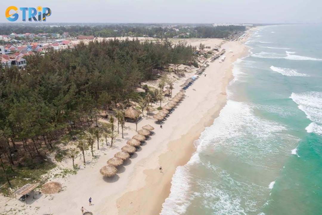 The scenic cycling route from Hoi An Ancient Town to An Bang Beach