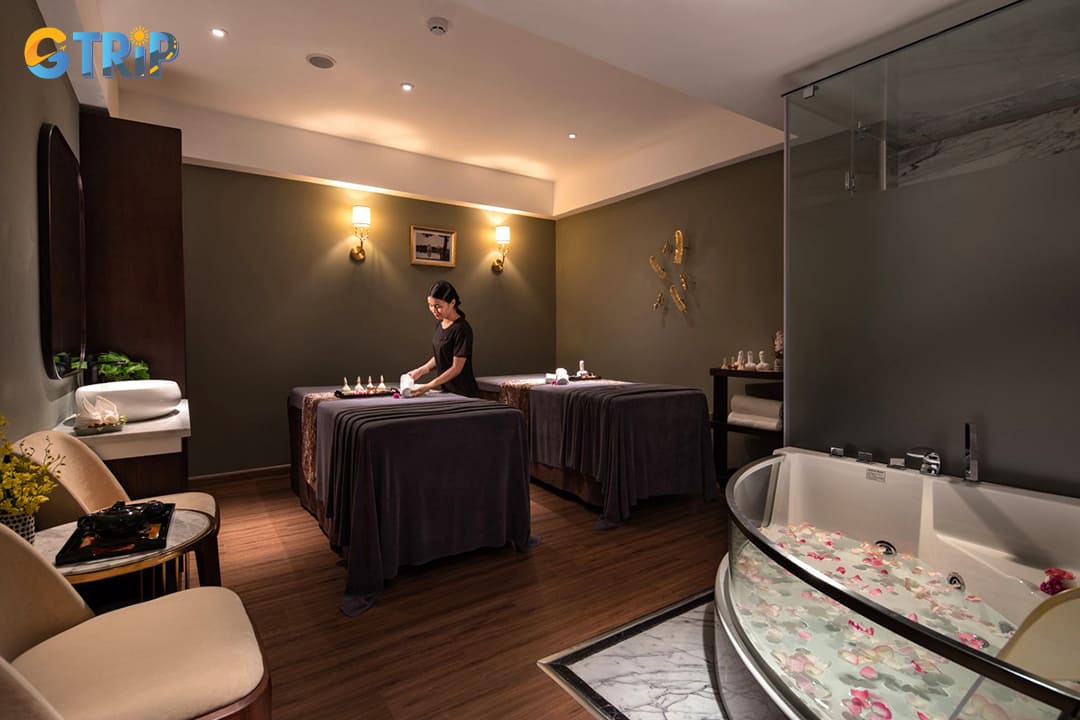 The spa offers a unique 