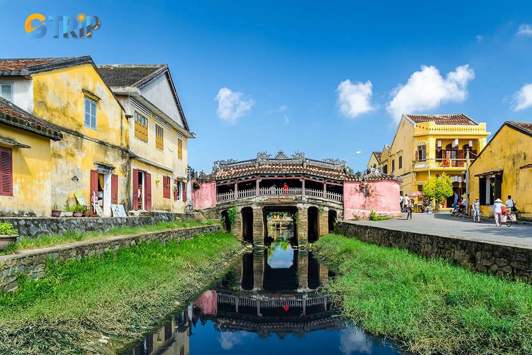 The Thu Bon River's influence on regional architecture is seen in heritage structures like the Japanese Covered Bridge, traditional merchant houses, and assembly halls