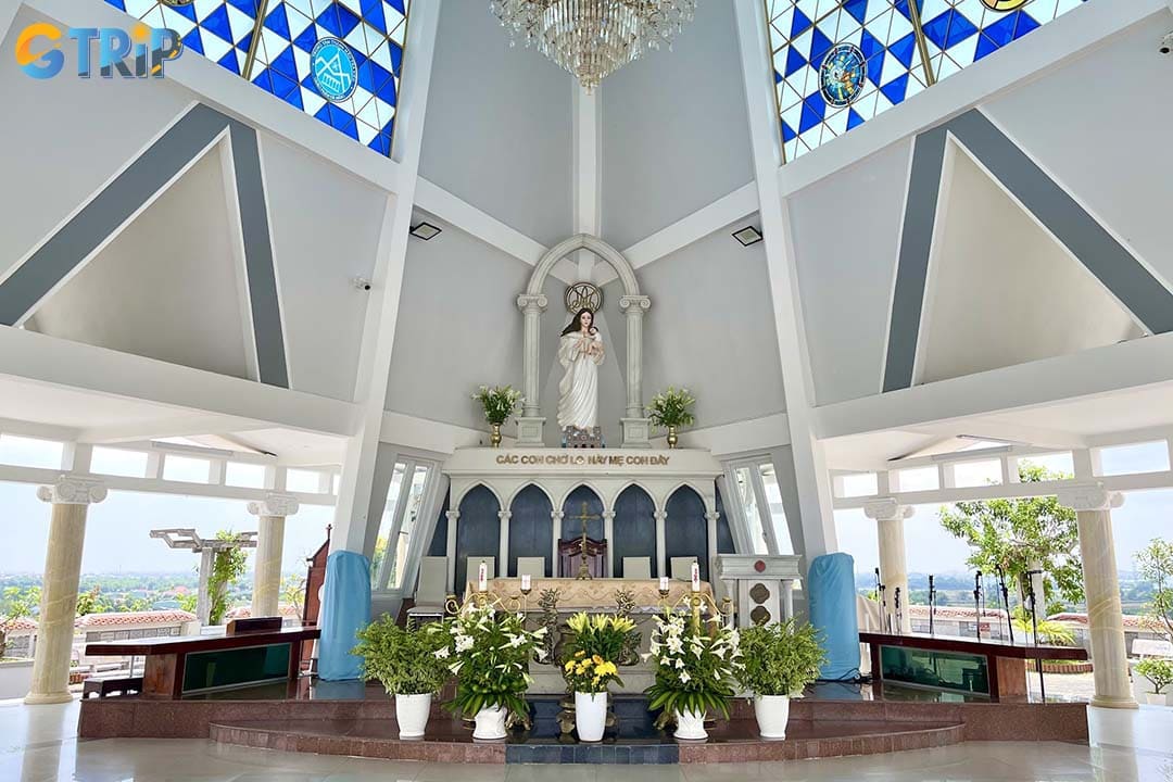 The Tra Kieu Marian Shrine commemorates an alleged apparition of the Virgin Mary