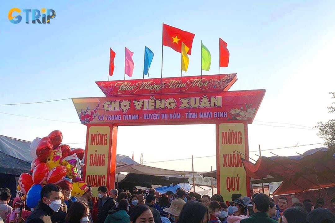 The Vieng Market Festival is a cultural event held only once a year in Nam Dinh