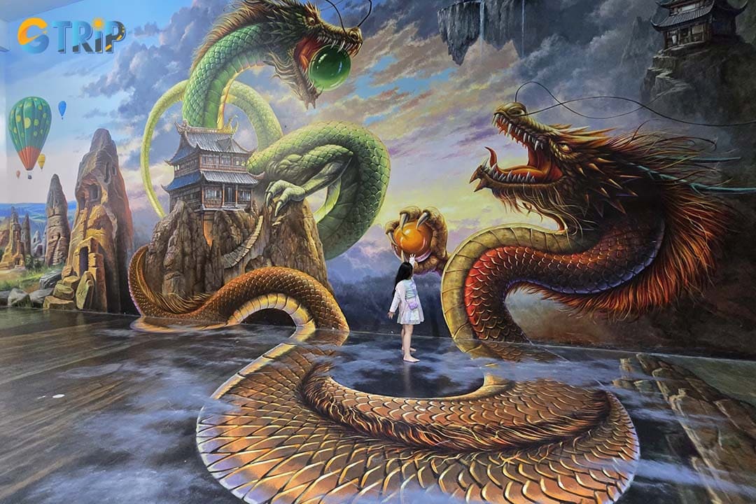 There are various transportation options to use to get to the 3D Museum Art in Paradise