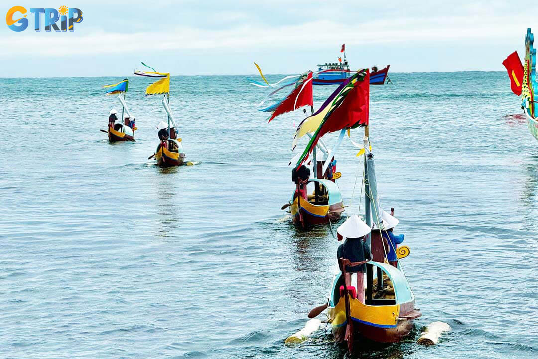 This ceremony reflects the deep humanitarian values of the people of Ly Son