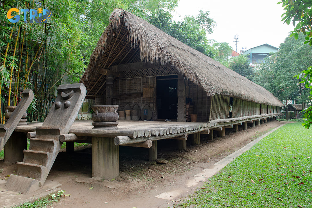 This open-air exhibition features full-scale reconstructions of traditional dwellings from various ethnic communities across Vietnam