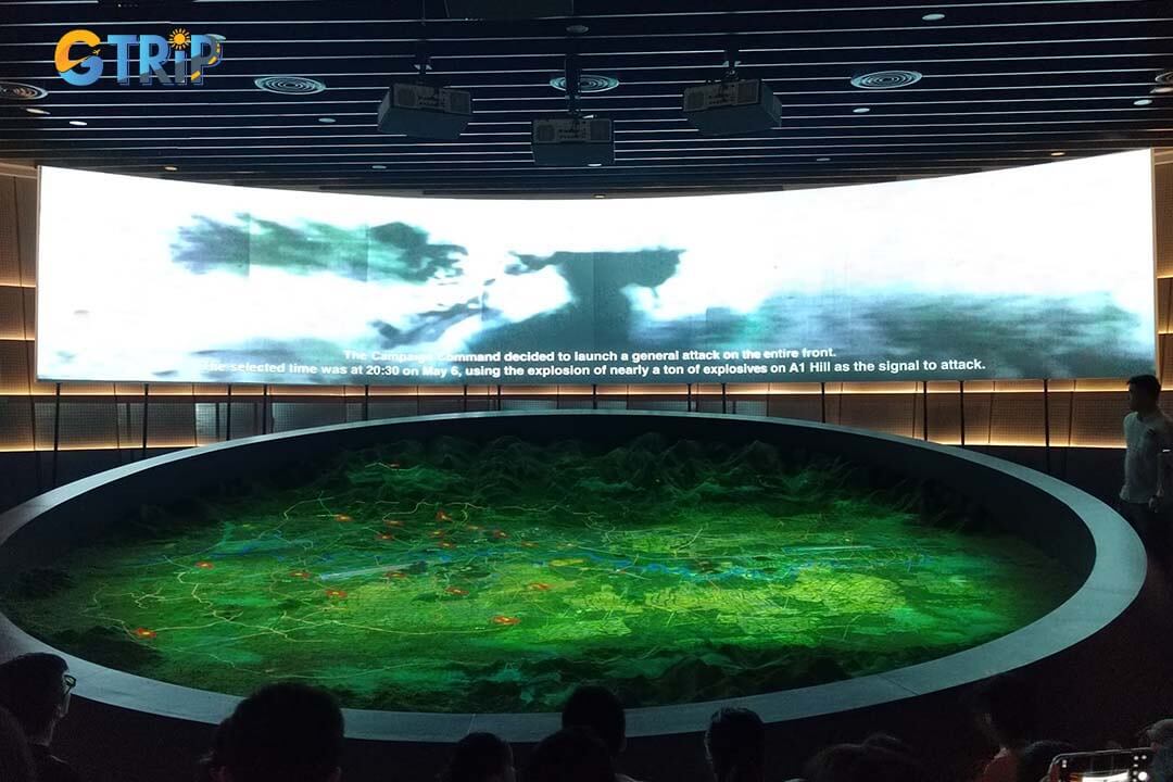 This section showcases the museum’s use of advanced technology, to bring Vietnam’s military history to life for modern, tech-savvy audiences