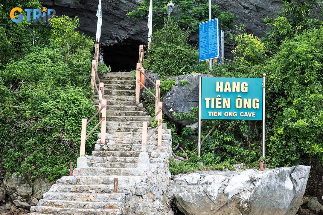 Trails around Tien Ong Cave provide a mix of rugged terrain and cultural exploration, as the cave features ancient carvings that narrate the region's history