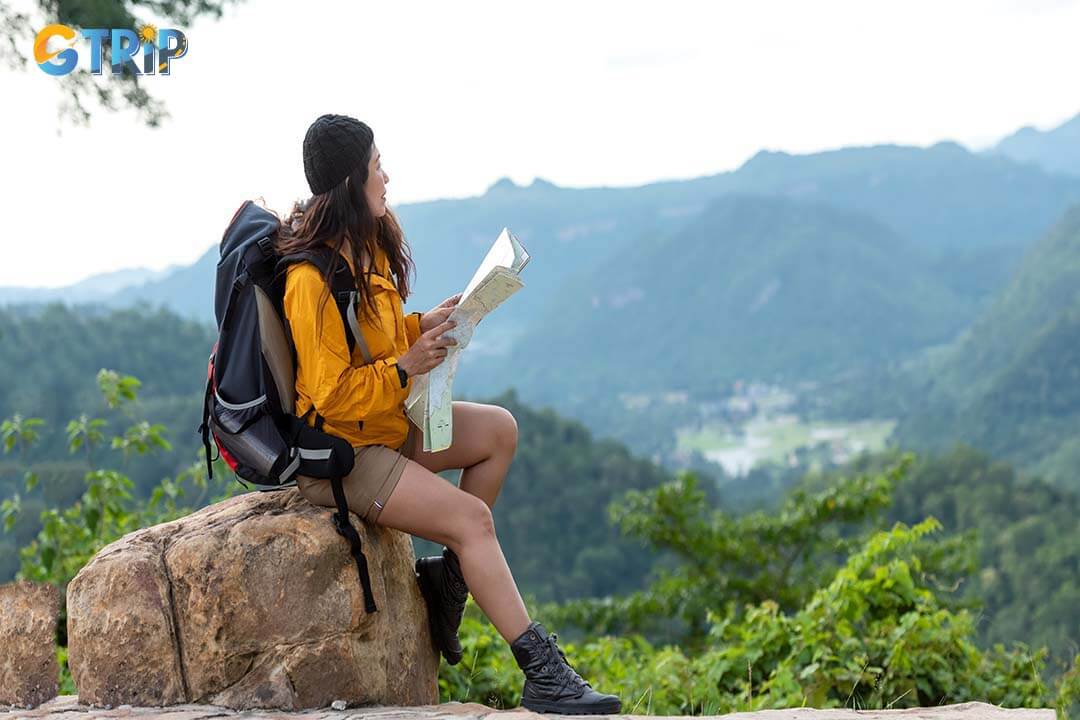 When hiking, you should wear sturdy footwear, bring water, check the weather, and consider hiring a local guide.