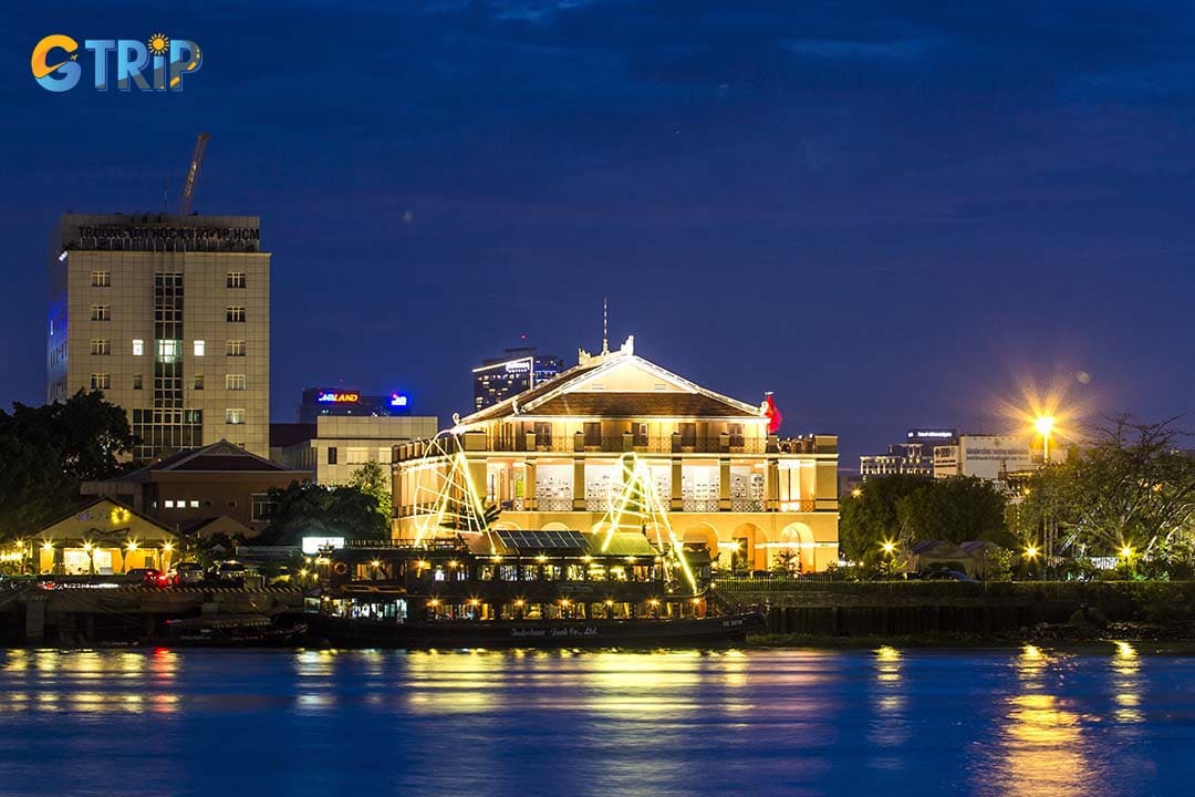 To truly connect with the river's deep historical roots, visit Nha Rong Wharf
