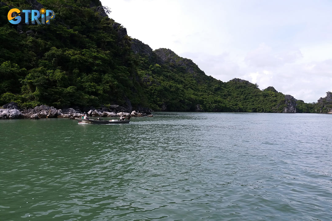 Tra Ngo Lon Island’s landscape