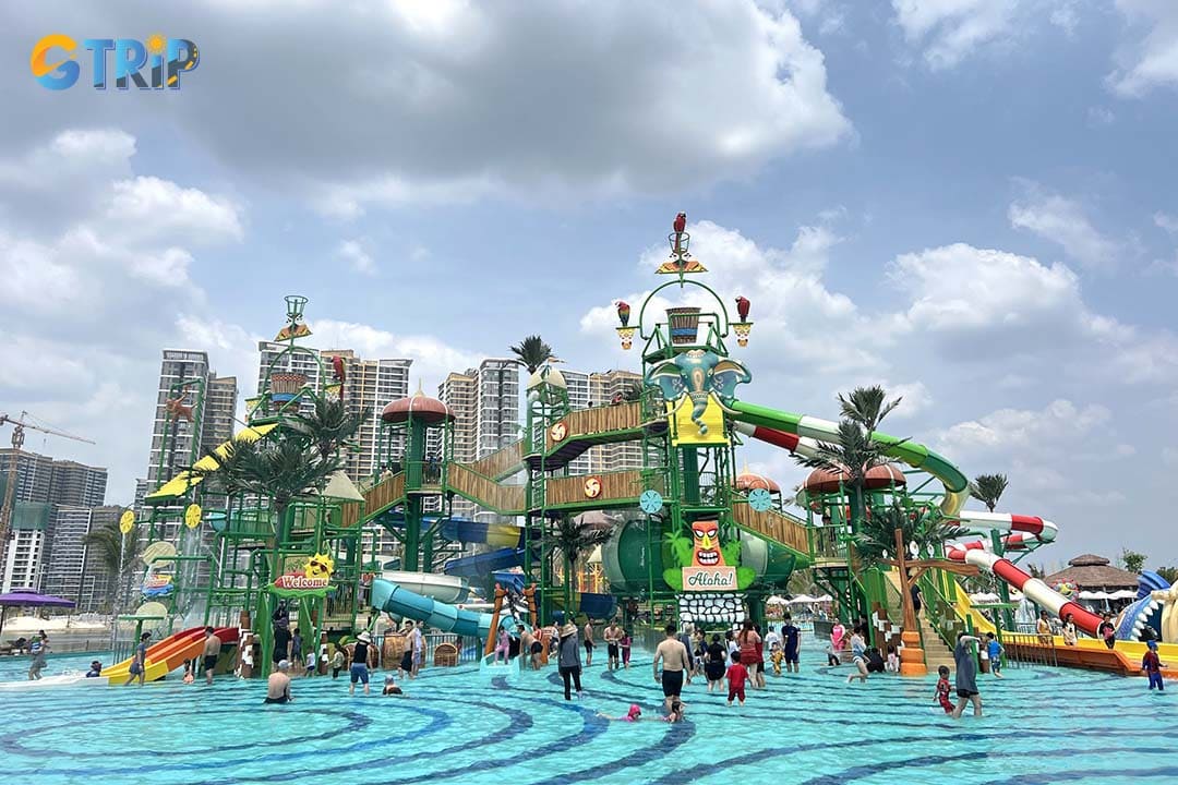 Tropical Island Water Park is a stunning urban oasis