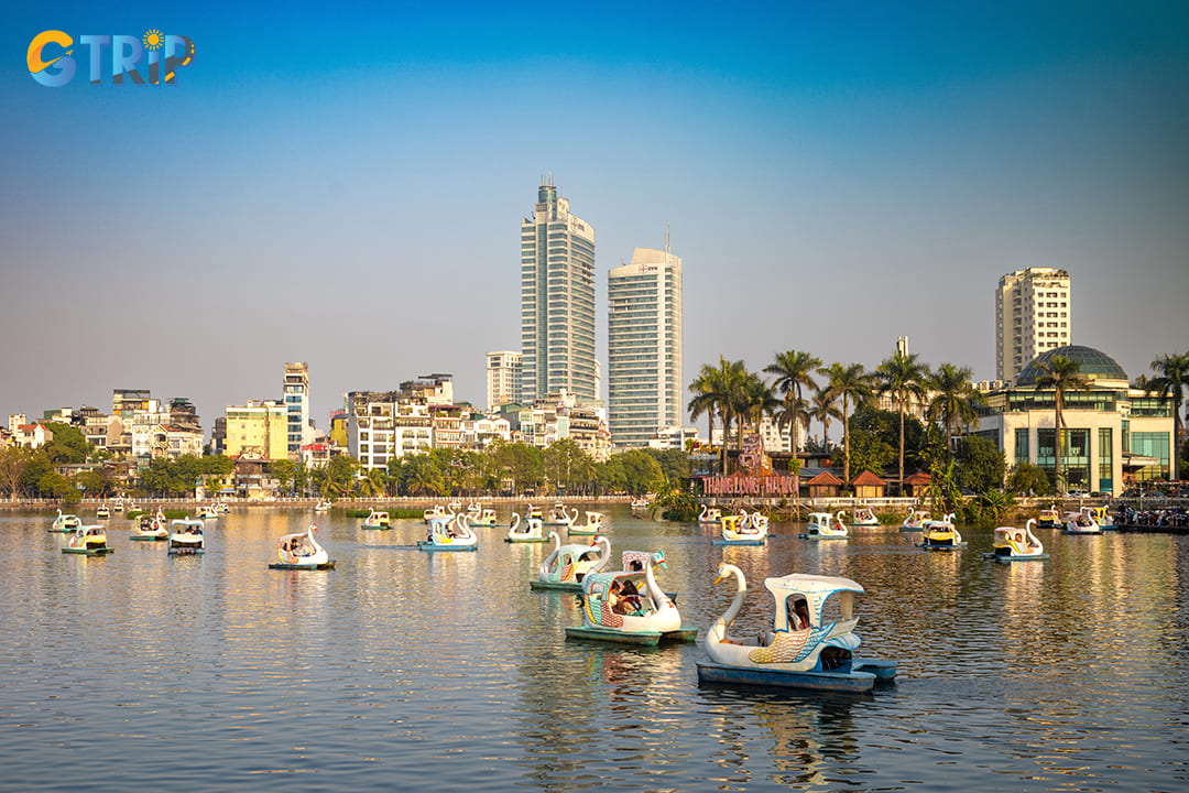 Truc Bach Lake offers a more intimate atmosphere and is steeped in both historical significance and local culture