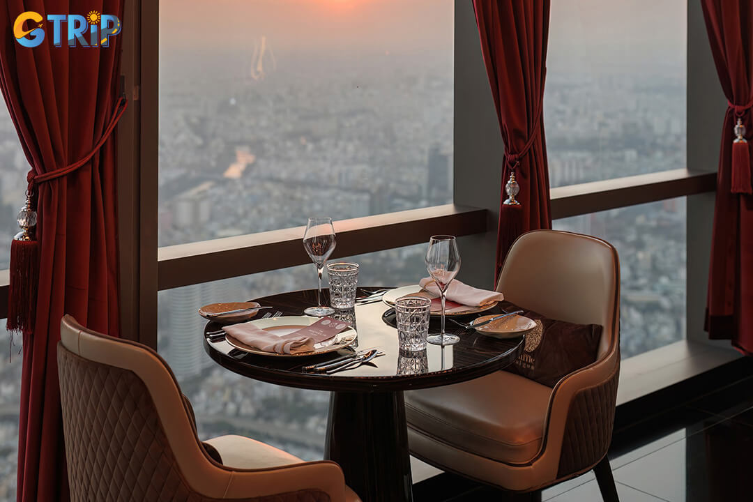 Truffle Restaurant atop Landmark 81 offers luxurious modern European cuisine with rare truffles, panoramic city views, and an exclusive fine-dining experience