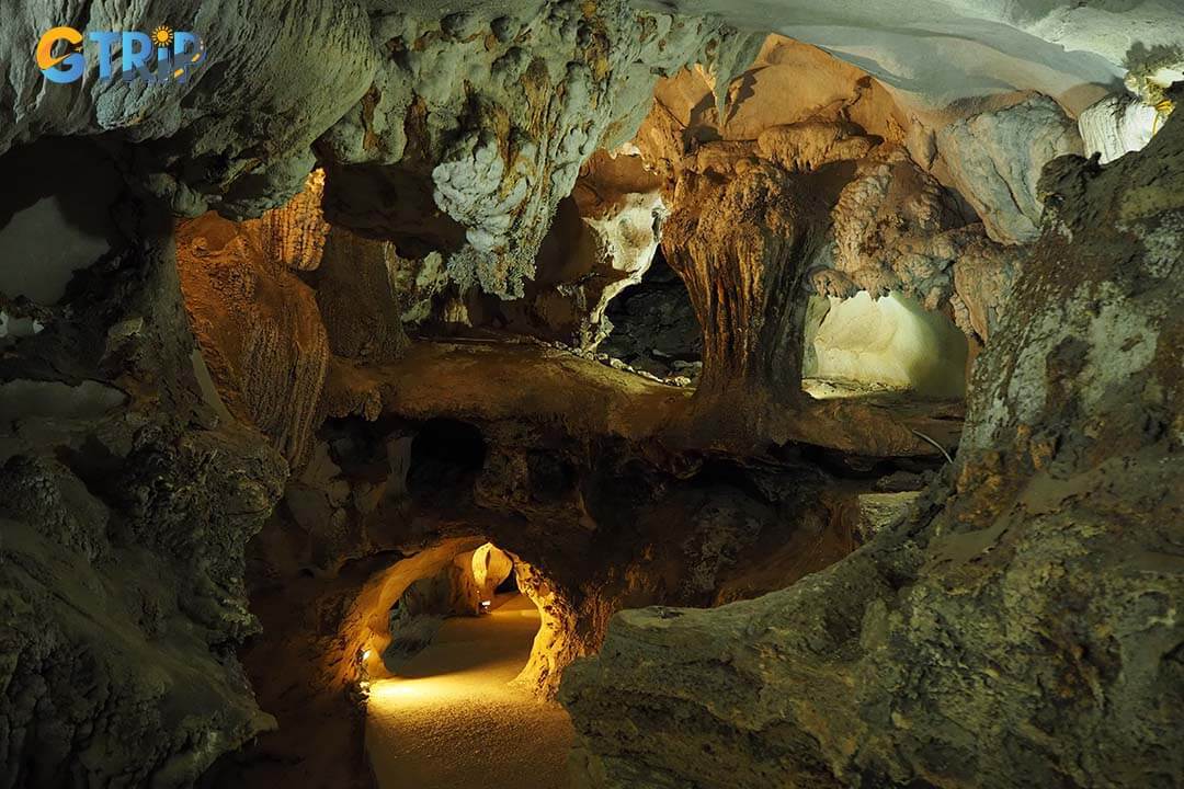 Trung Trang Cave's stunning formations and nearby attractions like Tram Forest are best explored during the dry season