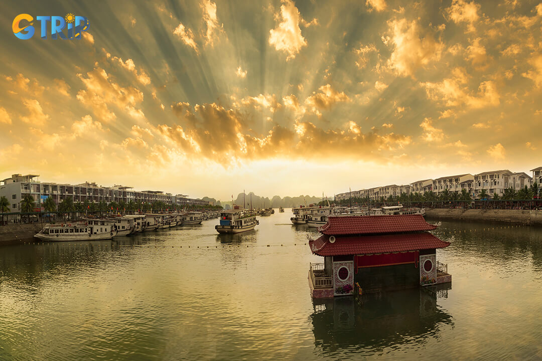 Tuan Chau Island’s port