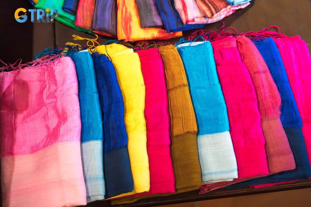 Van Phuc Silk Village is a shopper’s haven, offering a wide range of authentic silk products, crafted by local artisans using traditional techniques