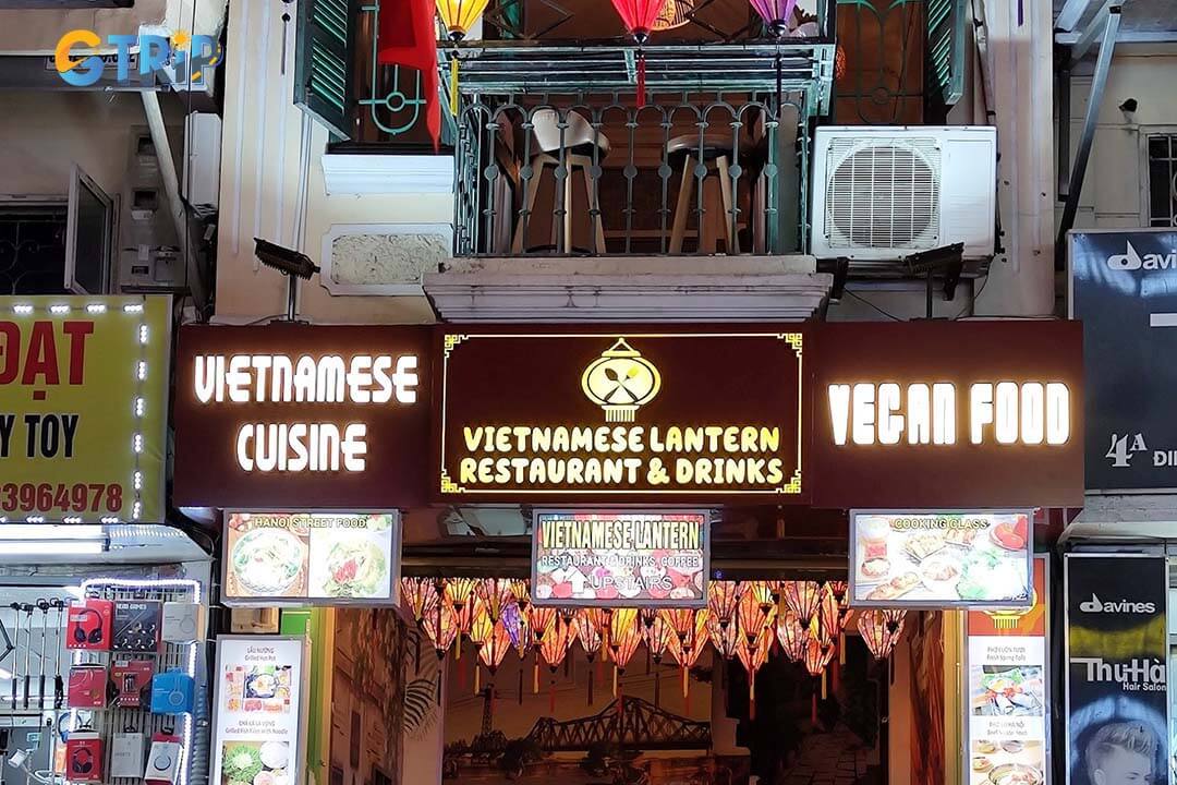 Vietnamese Lantern Restaurant combines unique lantern decor with a menu of popular Vietnamese dishes like bun cha, banh mi, offering a warm, inviting atmosphere