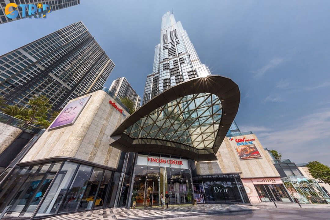 Vincom Center Landmark 81 is a luxury mall in Vietnam’s tallest skyscraper, offering high-end shopping, dining, entertainment, and stunning city views