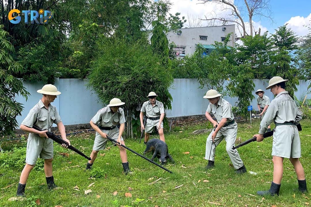 Visiting Phu Tho Hoa Tunnels helps you know more about the role of the tunnel during the First Indochina War