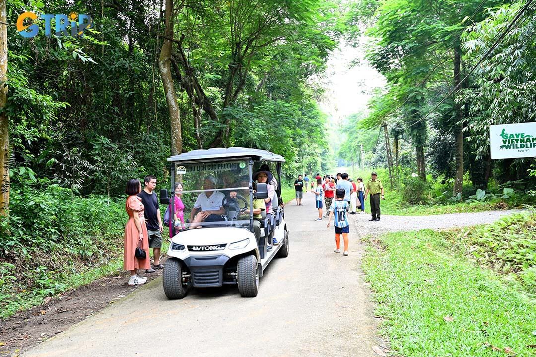 Visiting the EPRC center by electric vehicles