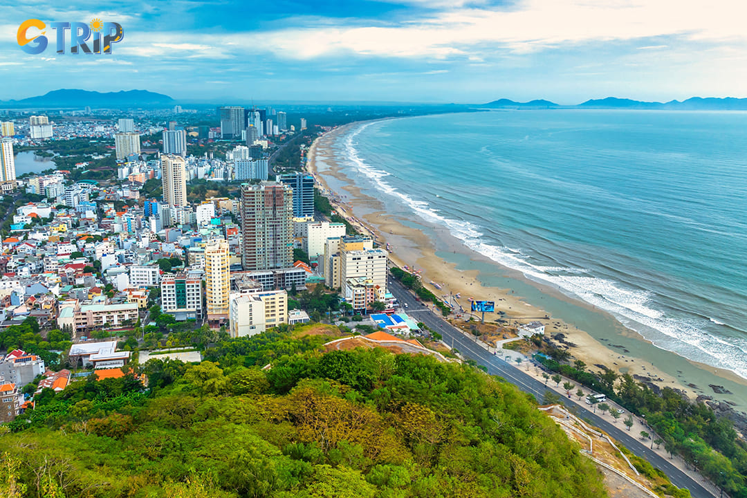 Vung Tau is located approximately 100 kilometers southeast of Ho Chi Minh City