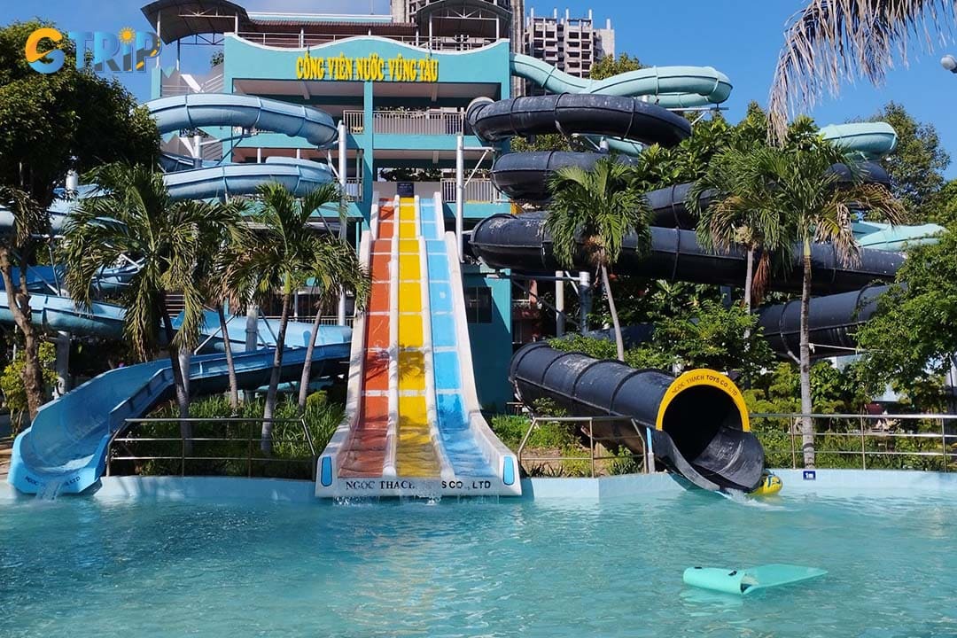 Vung Tau Water Park is a perfect fresh getaway for everyone in summer