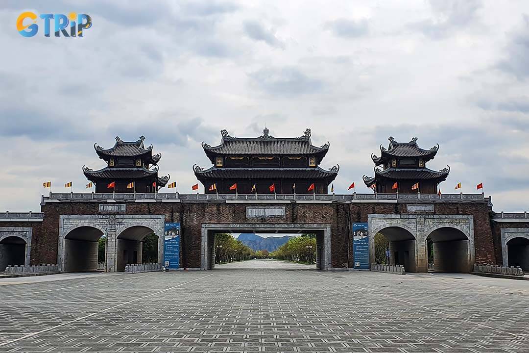 Welcome gate of Hoa Lu Ancient Capital