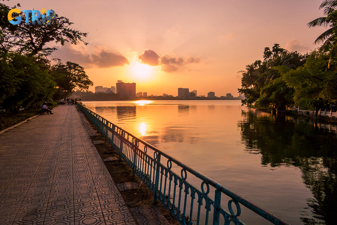 West Lake, known locally as Ho Tay, stands as Hanoi's largest freshwater lake just a short 15-minute walk from the Museum of Literature