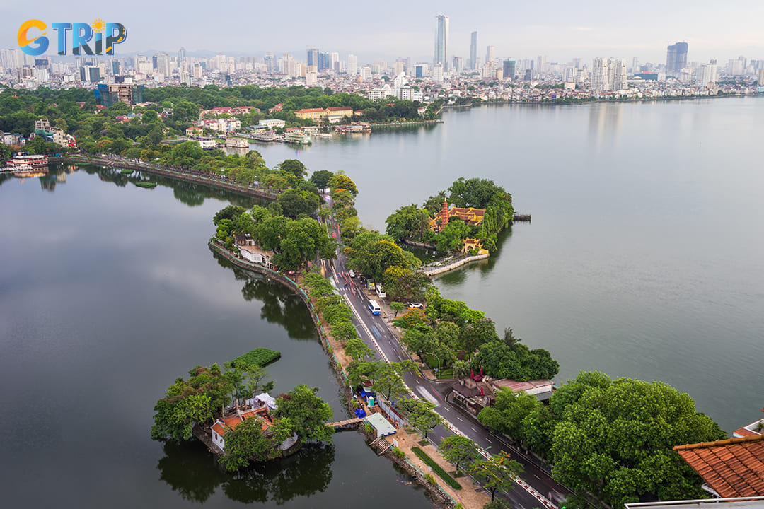 West Lake, or Ho Tay as locals call it, is Hanoi's largest freshwater lake spanning approximately 500 hectares