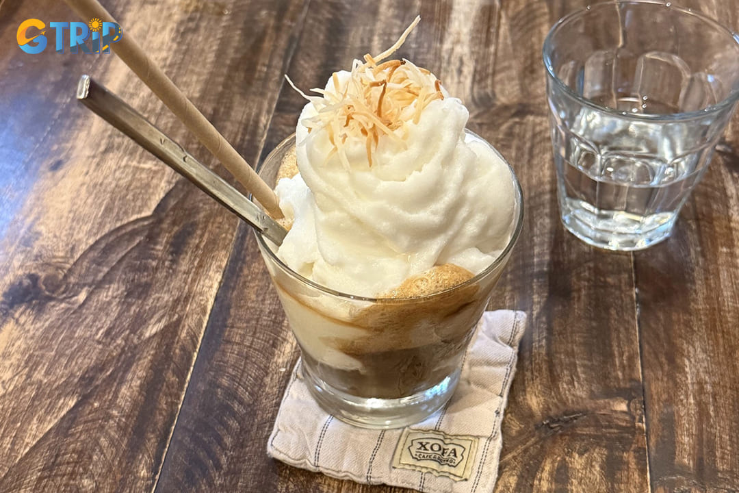Xofa is perfect for night owls craving coconut coffee at any hour