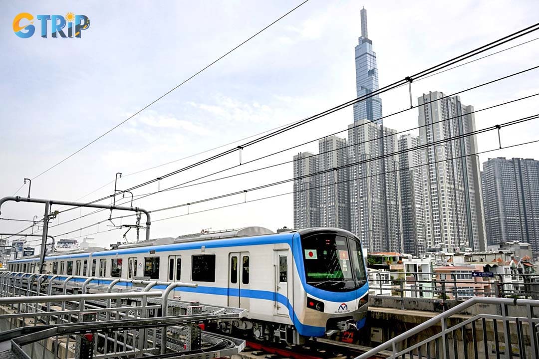 You can get around Ho Chi Minh City by metro