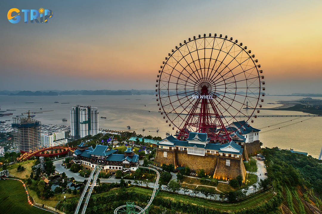 You can have a ride on the Sun Wheel, one of the tallest Ferris wheels in Vietnam