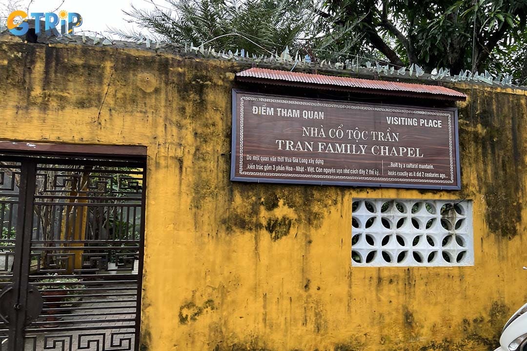 You can reach the Tran Family Chapel from many places