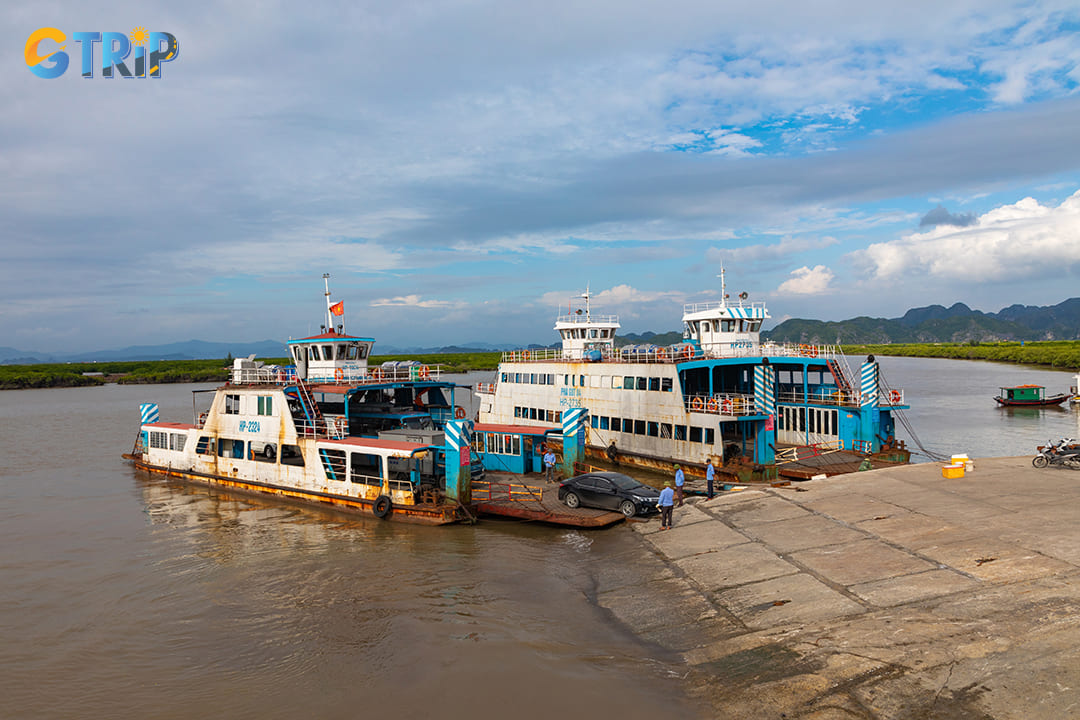 You can take a ferry from Tuan Chau Island to Cat Ba Island